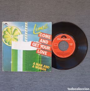 Dischi in vinile: Lime. Come And Get Your Love/ A Man A Woman. Single 7”, año 1982.